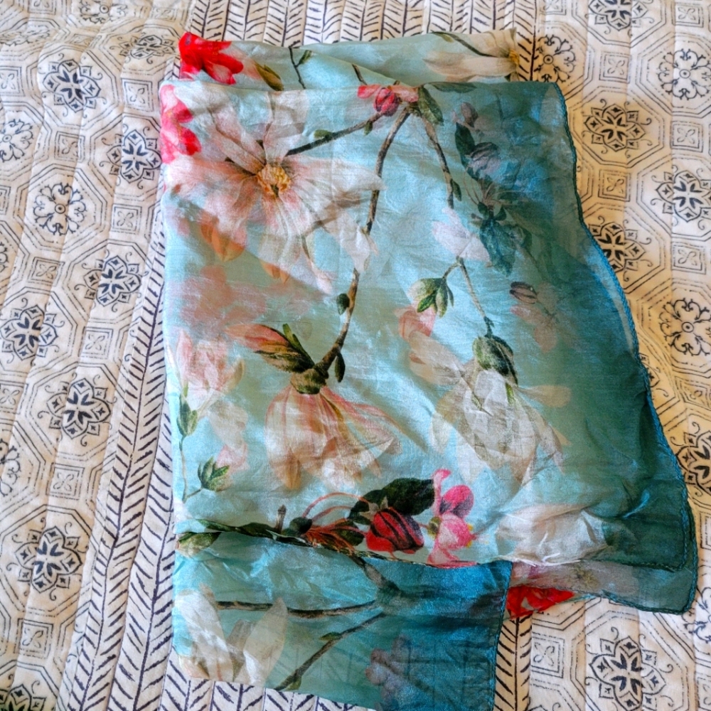 Silk scarf